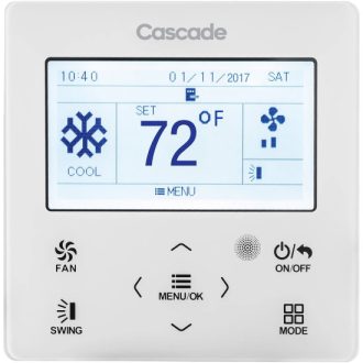 Cascade XK75 vezetékes távirányító U-Match klímákhoz
