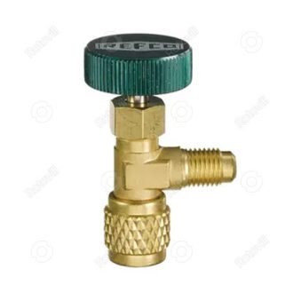   ELZÁRÓSZELEP REFCO A-33410 1/4"-1/2" Schrader szelepre (R32 és R410-hez)