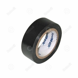 SZIGETELŐSZALAG 15mm/10m FEKETE